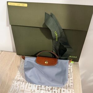 Authentic Le Pliage Original Pouch with handle